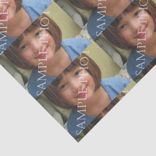 Gepersonaliseerd fotopapier. Maak je eigen! Tissuepapier (Detail)