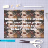 Gepersonaliseerd fotopapier. Maak je eigen! Tissuepapier (Craft)