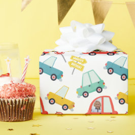 Gepersonaliseerd fotopapier voor het verpakken van cadeaupapier