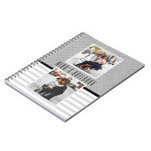 Gepersonaliseerd Fotosjabloon Journal/ Notitieboek (Linkerzijde)