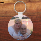Gepersonaliseerd fotosleutelhanger sleutelhanger (Voorkant)