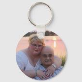Gepersonaliseerd fotosleutelhanger sleutelhanger (Achterkant)