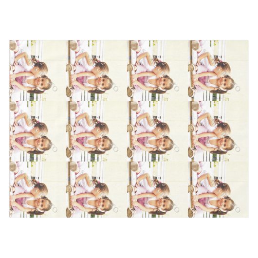 Gepersonaliseerd fototafelkleed. Maak je eigen Tafelkleed (Voorkant (Horizontaal))