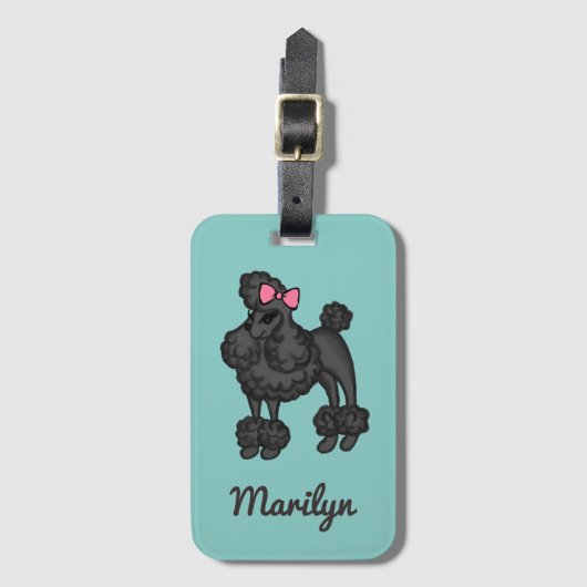 Gepersonaliseerd Frans Bagagelabel (Voorkant (verticaal))