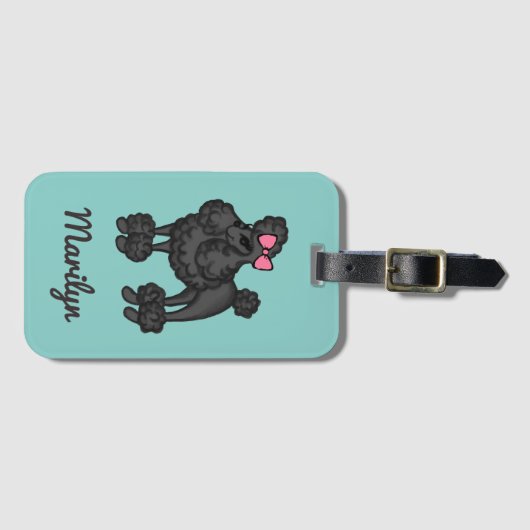 Gepersonaliseerd Frans Bagagelabel (Voorkant (horizontaal))