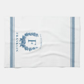 Gepersonaliseerd Frans Land Kitchen Dish Towel Theedoek (Horizontaal)