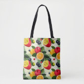 Gepersonaliseerd fruit - Levendige gezonde levenss Tote Bag (Voorkant)
