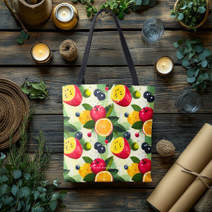 Gepersonaliseerd fruit - Levendige gezonde levenss Tote Bag