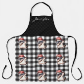 Gepersonaliseerd Fun Cat All-over Print Schort (Voorkant)