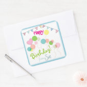 Gepersonaliseerd FunDay-Verjaardag Stickers (Envelop)