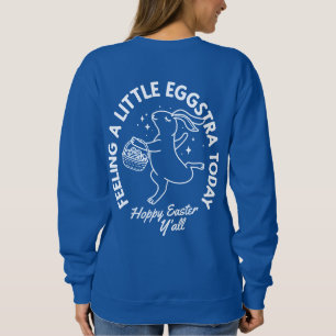 Gepersonaliseerd Funny Easter Bunny Shirt met naam