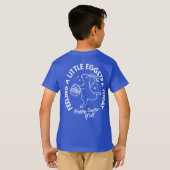 Gepersonaliseerd Funny Easter Bunny Shirt met naam (Achterkant volledig)