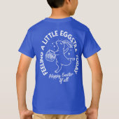 Gepersonaliseerd Funny Easter Bunny Shirt met naam (Achterkant)