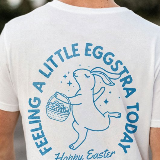 Gepersonaliseerd Funny Easter Bunny Shirt met naam