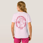Gepersonaliseerd Funny Easter Bunny Shirt met naam (Achterkant volledig)