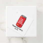 Gepersonaliseerd Funny Je bent een soda Lightful C Bedankjes Labels (In situ)