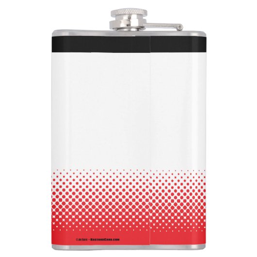 Gepersonaliseerd Funny Panty Remover Heupfles (Achterkant)