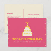 Gepersonaliseerd - Funny Quote Cake Briefkaart (Voorkant / Achterkant)