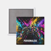 Gepersonaliseerd gamen magneet (Voorkant / Achterkant)