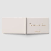 Gepersonaliseerd gastenboek, aangepaste bruiloft g gastenboek (Volledig)