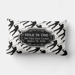 Gepersonaliseerd gat in één Man grot GOLFER's onde Kussen