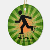 Gepersonaliseerd Gealigneerd het Schatsen Ornament (Links)