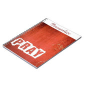 Gepersonaliseerd gebed notitieboek (Linkerzijde)