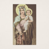 Gepersonaliseerd gebed voor de katholieke priester visitekaartje (Voorkant)