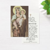 Gepersonaliseerd gebed voor de katholieke priester visitekaartje (Bureau)