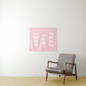 Gepersonaliseerd Gebed voor Surf Wall Art Banner S Wandkleed (In Situ (horizontaal))