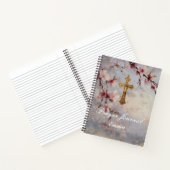 Gepersonaliseerd Gebedsdagboek Kersenbloesems Notitieboek (Binnen)