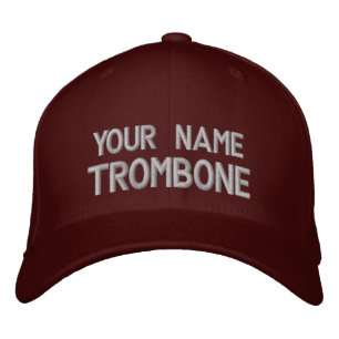 Gepersonaliseerd geborduurd trombone Pet