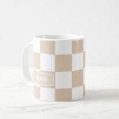 Gepersonaliseerd Gecontroleerd Licht Neutraal Koffiemok (Voorkant links)