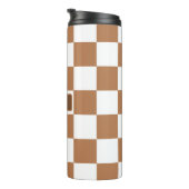 Gepersonaliseerd gecontroleerd neutraal cognac Cam Thermosbeker (Geroteerd rechts)