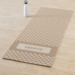 Gepersonaliseerd gecontroleerd neutraal goud met d yogamat