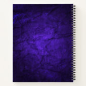 Gepersonaliseerd gedichtentijdschrift Gold Mandala Notitieboek (Achterkant)