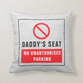 Gepersonaliseerd geen parkeerplaats kussen