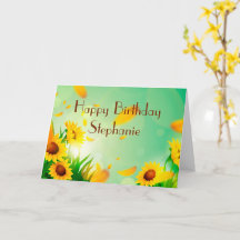 Gepersonaliseerd Gefeliciteerd met je verjaardag v