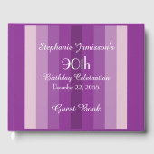 Gepersonaliseerd geheugen/Gastenboek 90ste Verjaar Gastenboek (Voorkant)