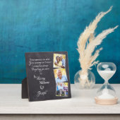 Gepersonaliseerd geheugen in stand houden Modern 3 Fotoplaat (Insitu)