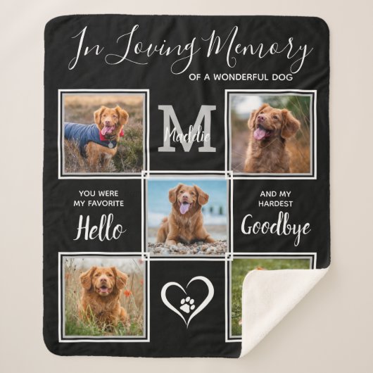 Gepersonaliseerd geheugen voor persoonlijk gebruik sherpa deken (Voorkant)