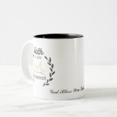 Gepersonaliseerd Geloof in God, God zegene u Mok C (Voorkant links)