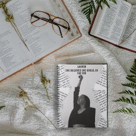 Gepersonaliseerd geloof in jezelf Notitieboek