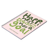 Gepersonaliseerd geluk is een richting notitieboek (Linkerzijde)