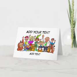 Gepersonaliseerd geluk kaart