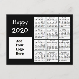 Gepersonaliseerd gelukkig 2020 Nieuw Jaar Aangepas Briefkaart
