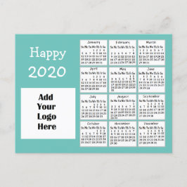 Gepersonaliseerd gelukkig 2020 Nieuw Jaar Aangepas Briefkaart