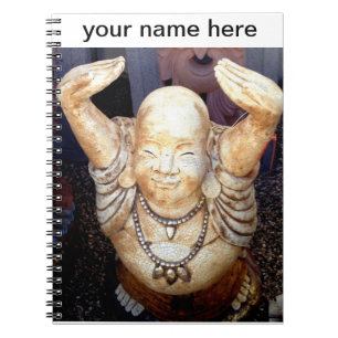 gepersonaliseerd gelukkig boeddha - notitieboek