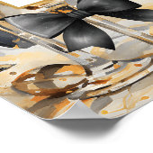 Gepersonaliseerd Gelukkig Nieuwjaar 2025 Poster (Hoek)