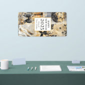 Gepersonaliseerd Gelukkig Nieuwjaar 2025 Spandoek (Beurs)